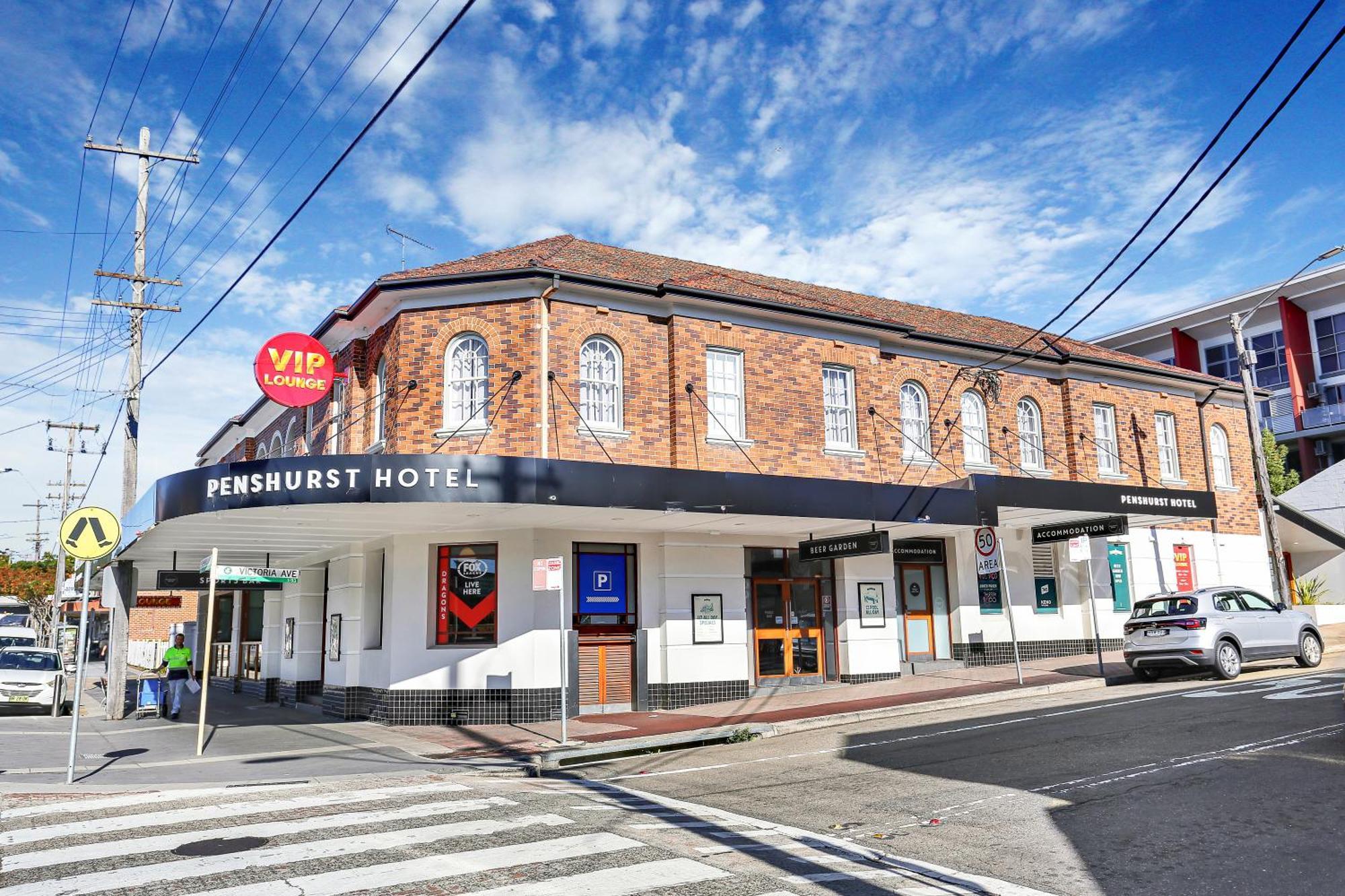 Penshurst Hotel Sidney Exterior foto